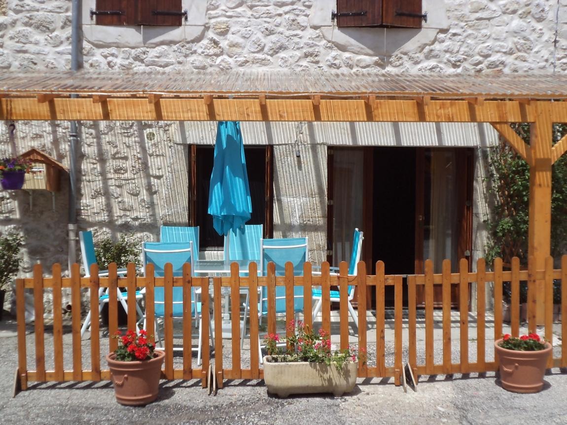 L'entrée du gîte