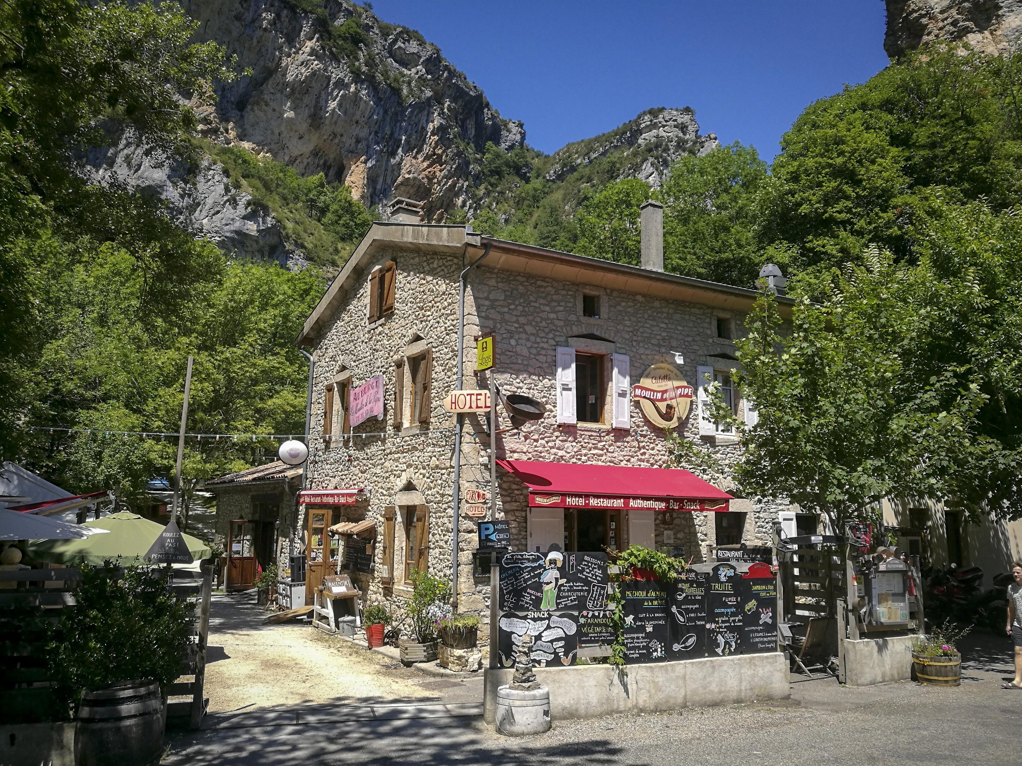 L'extérieur