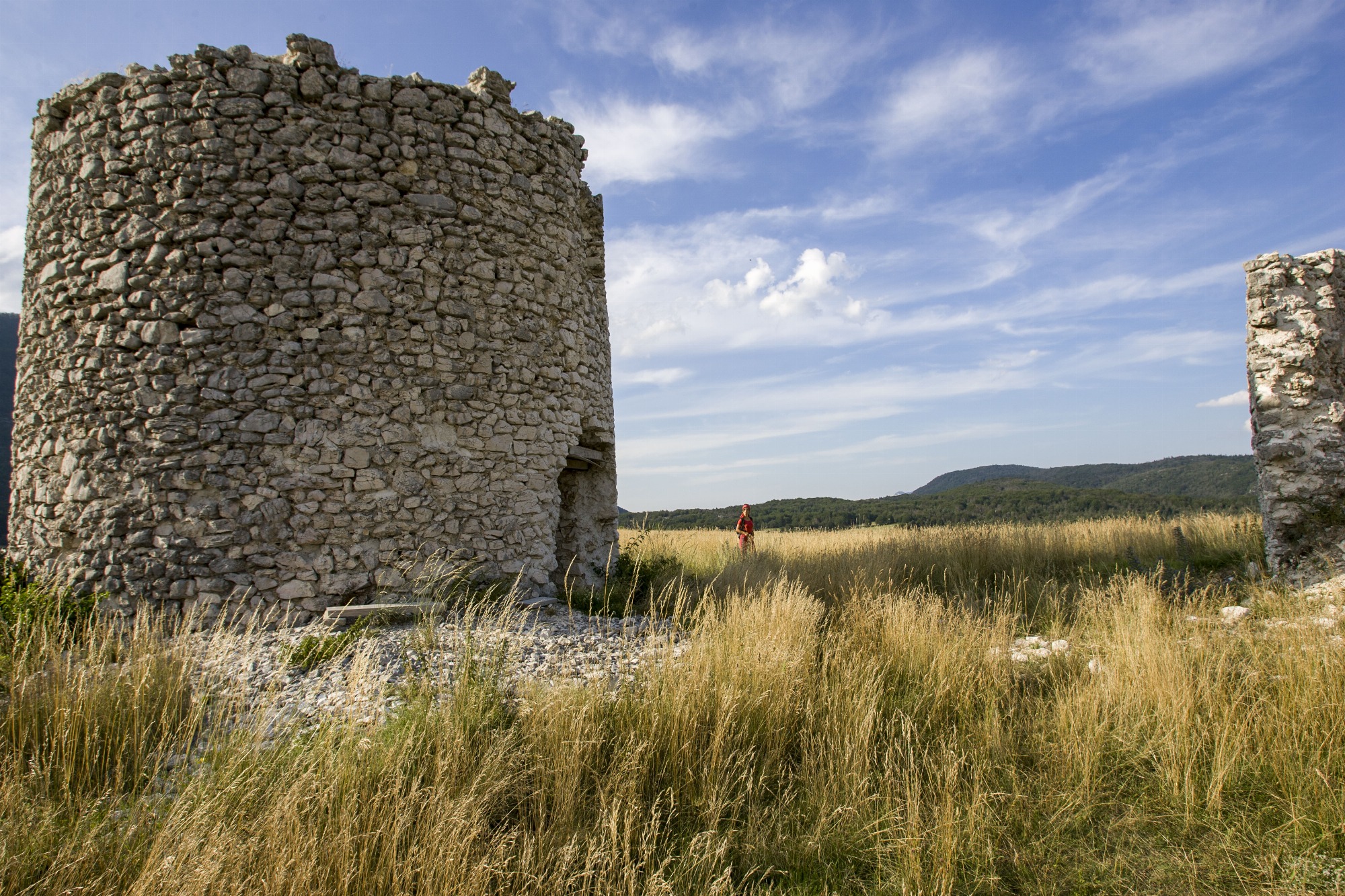 Vestiges des anciens moulis de Vassieux-en-Vercors