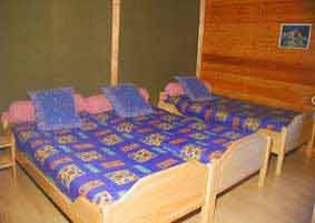 Une chambre du gite les Liottards