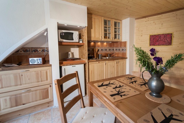 Séjour et cuisine