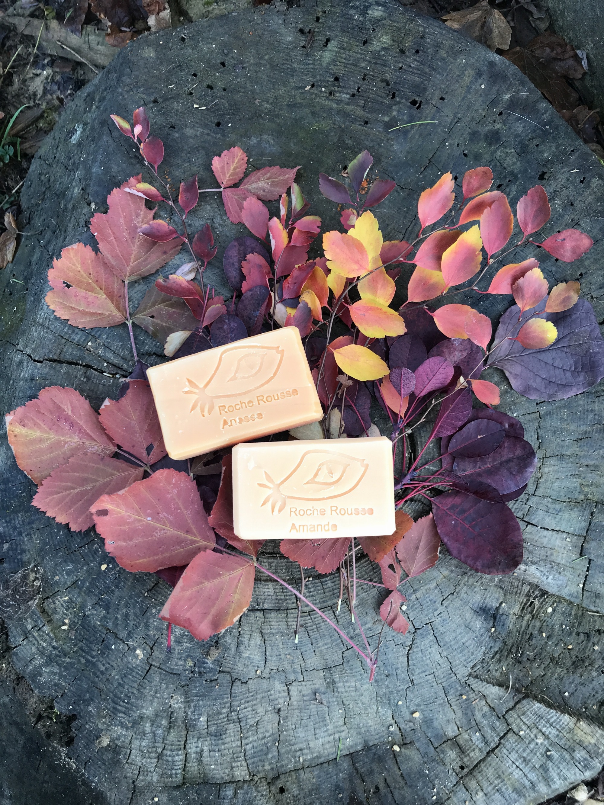 savon auc couleurs de l'automne