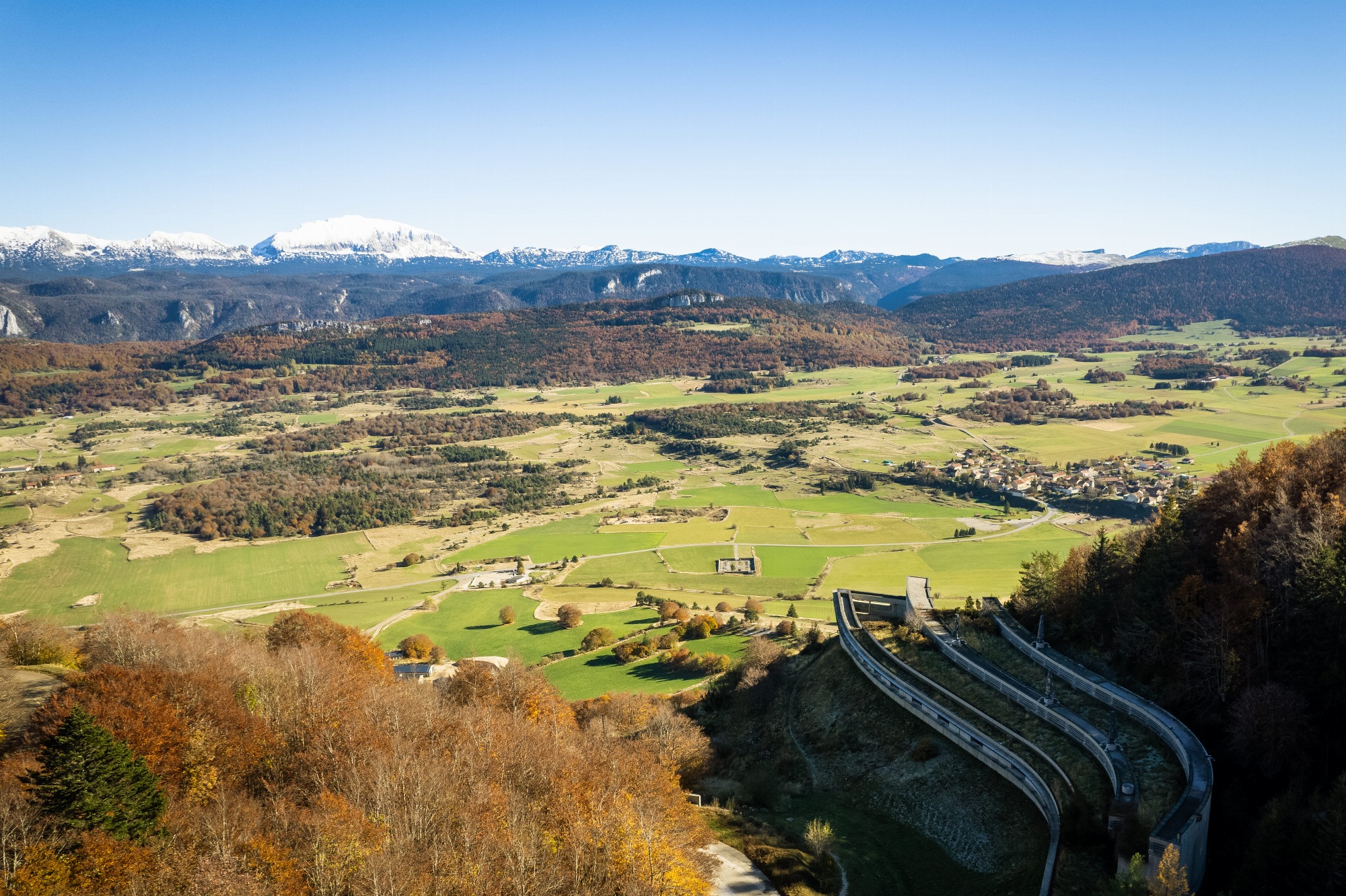 Vue depuis le Col de la Chau