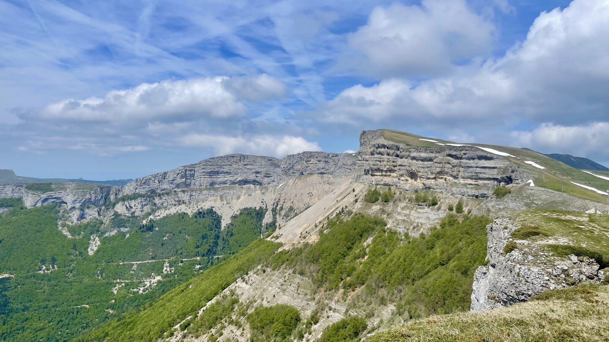 Falaises des montagnes du Vercors