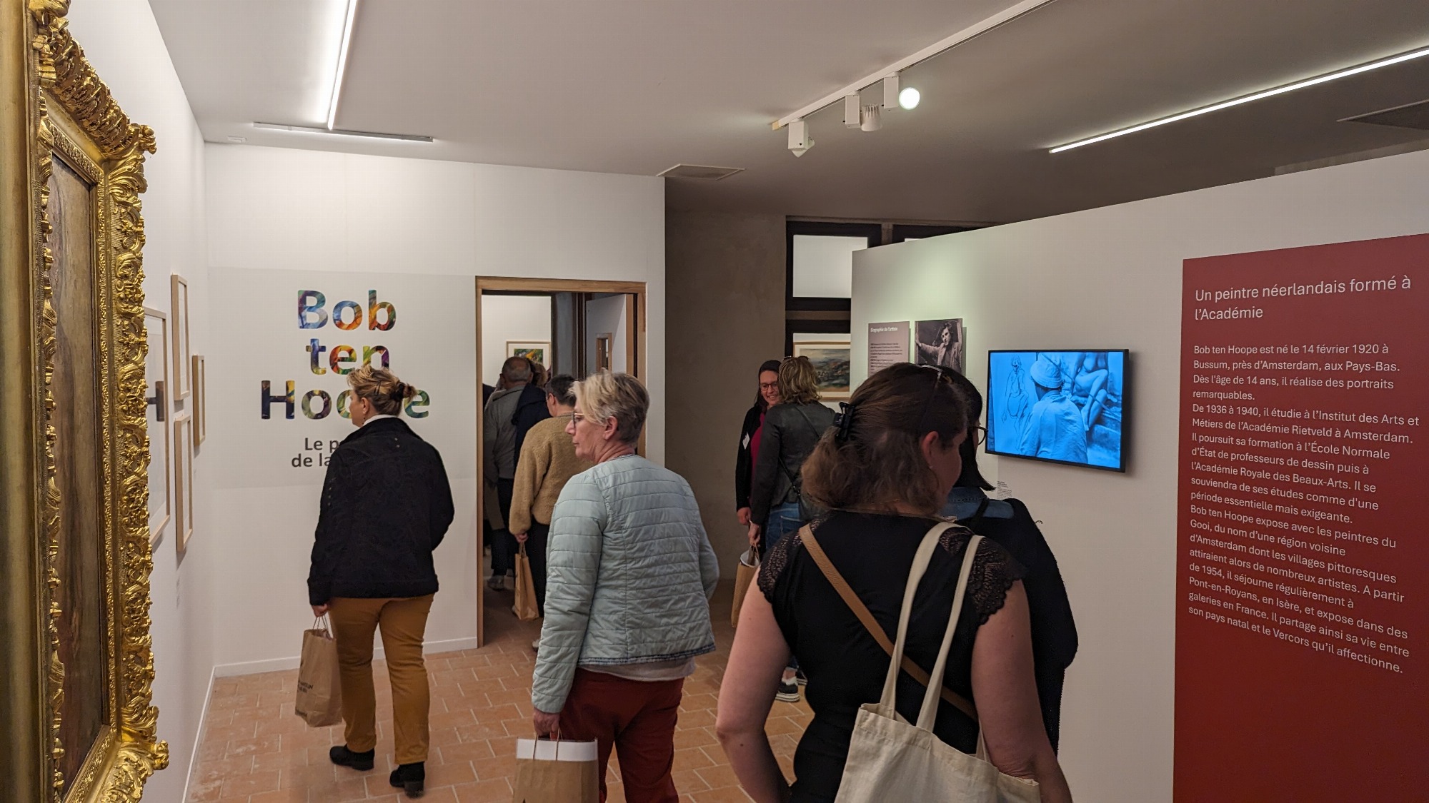 Entrée Exposition Bob ten Hoope