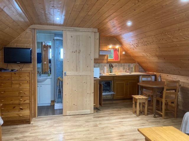 Le coin cuisine du petit chalet