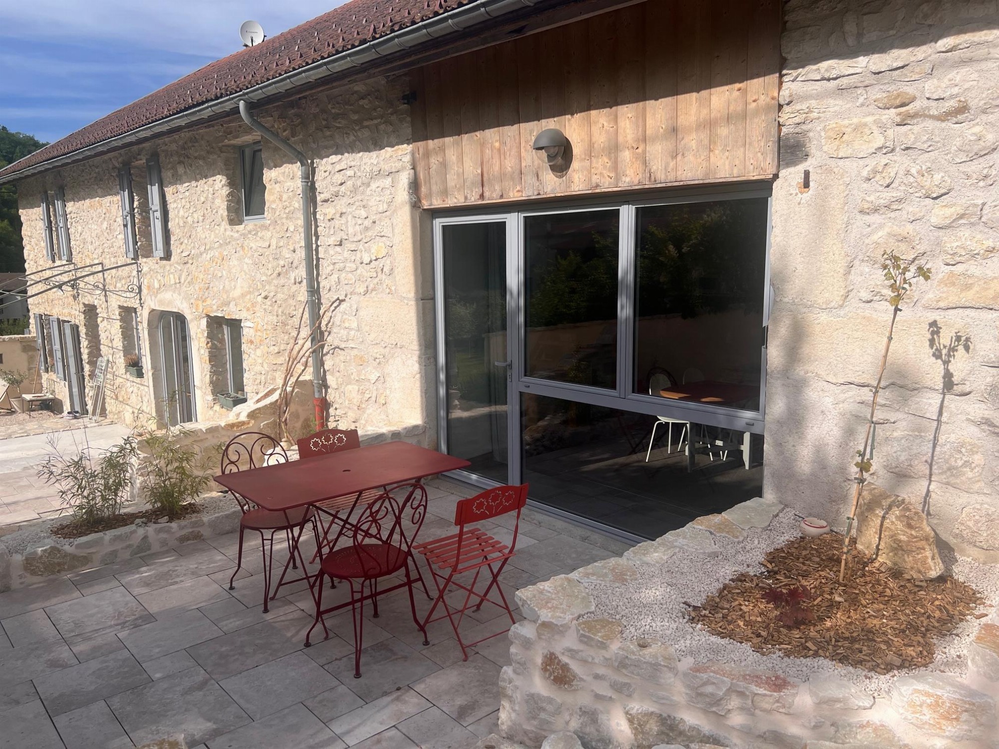 La terrasse privative