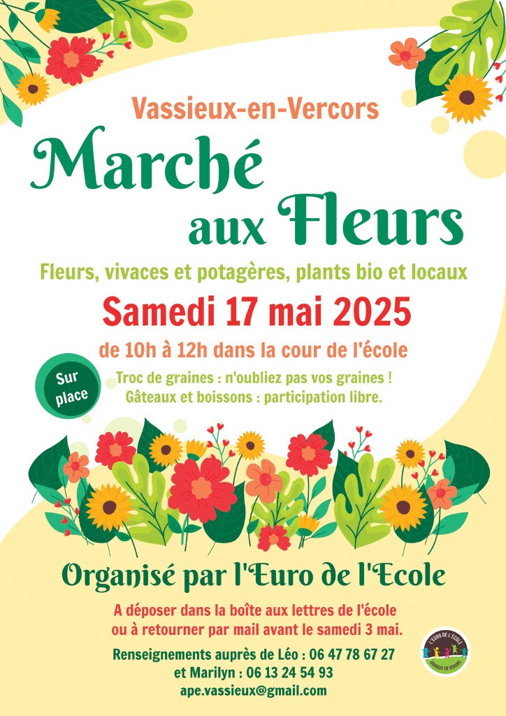 Marché aux Fleurs_Vassieux-en-Vercors