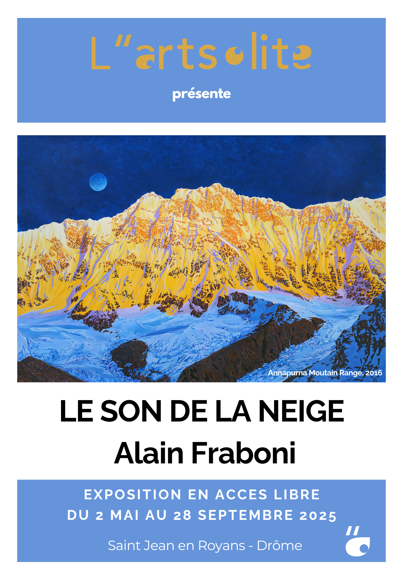 Exposition - Le son de la neige (Alain Fraboni)_Saint-Jean-en-Royans