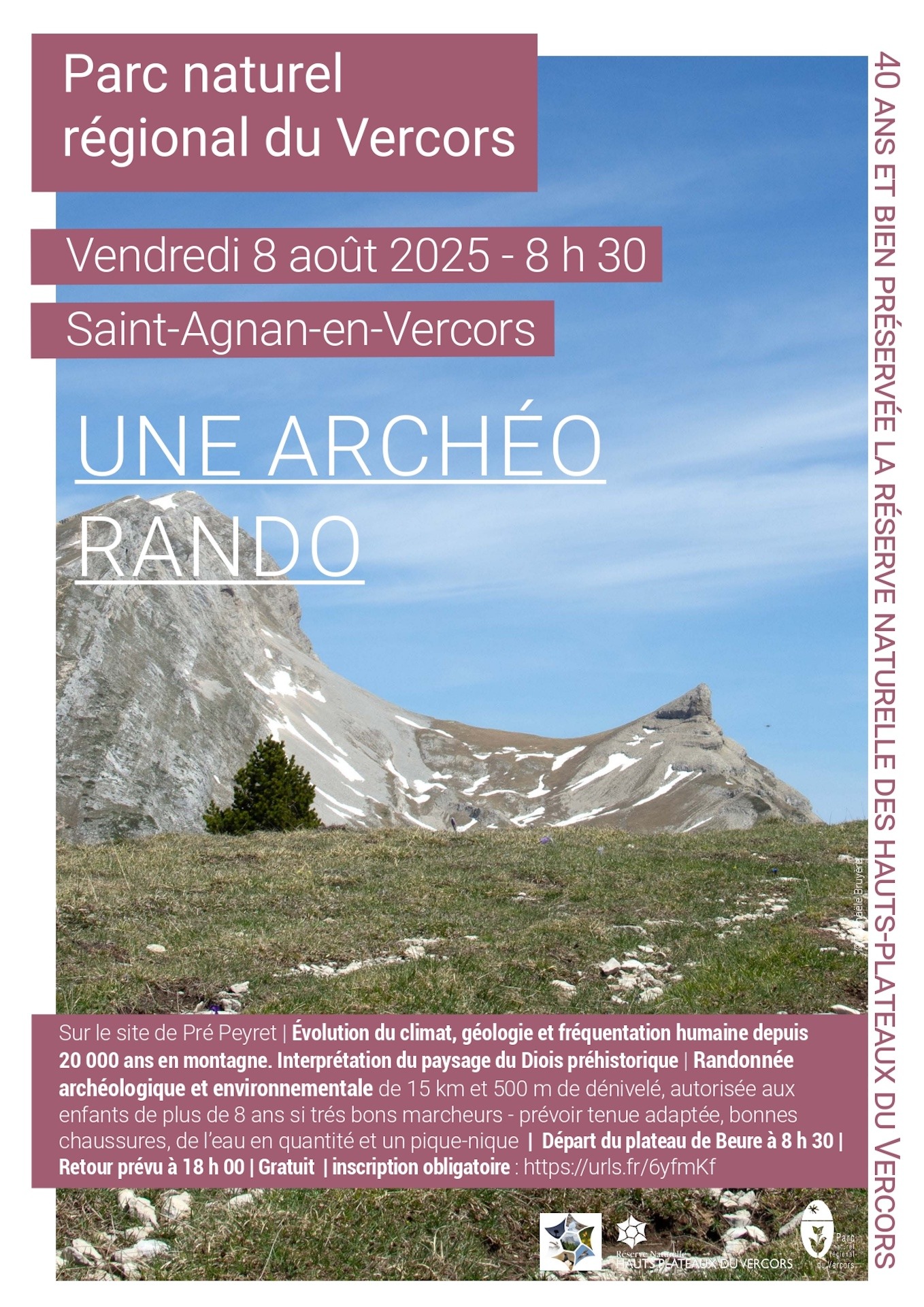 Archéo-Rando sur la Réserve naturelle_Saint-Agnan-en-Vercors