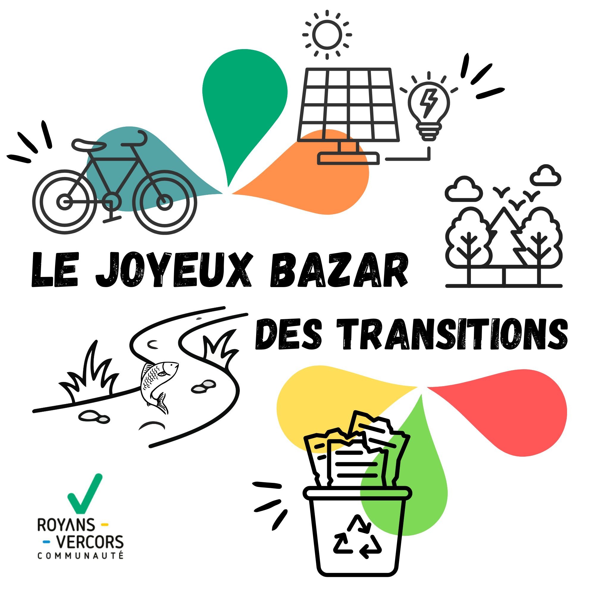 Affiche Joyeux Bazar des transitions