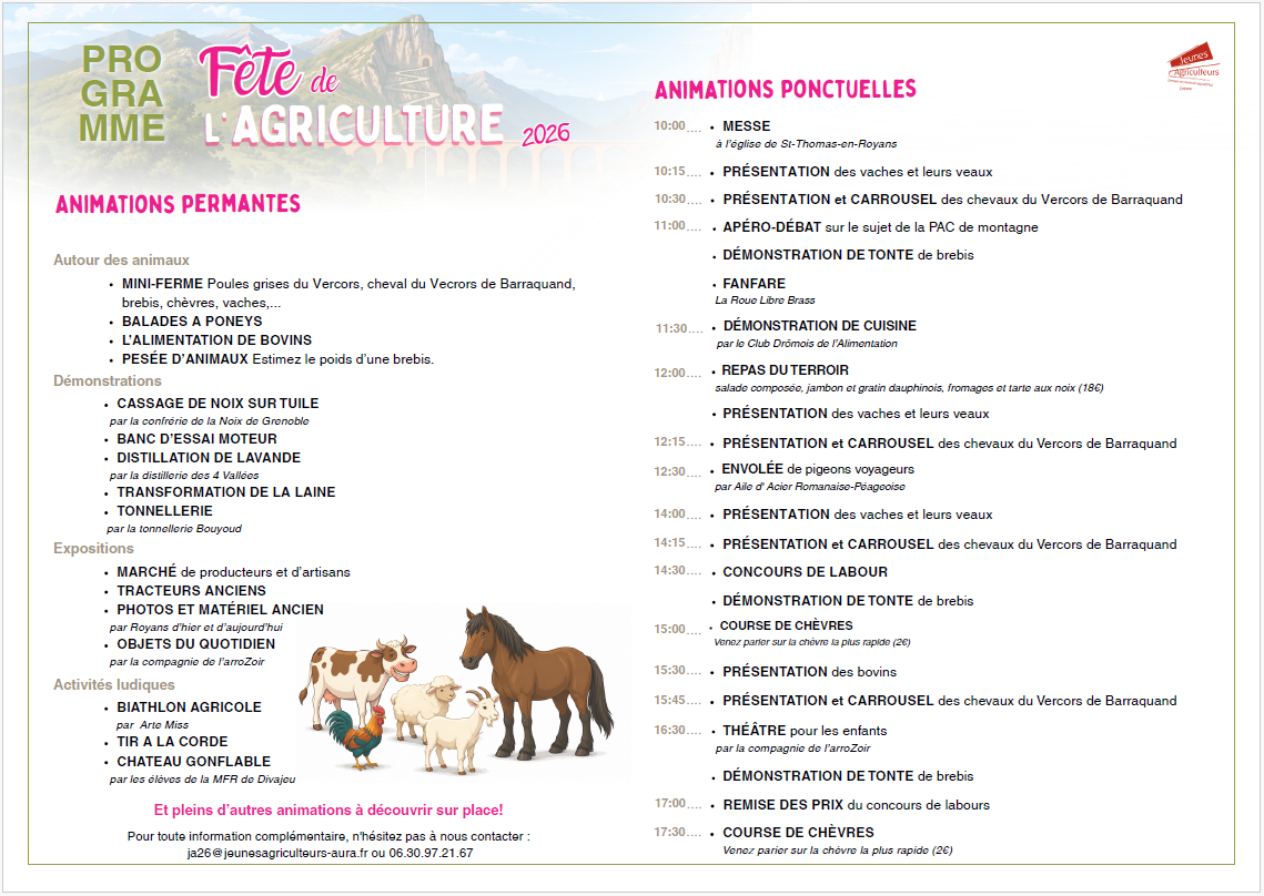 Fête de l'agriculture_Saint-Thomas-en-Royans