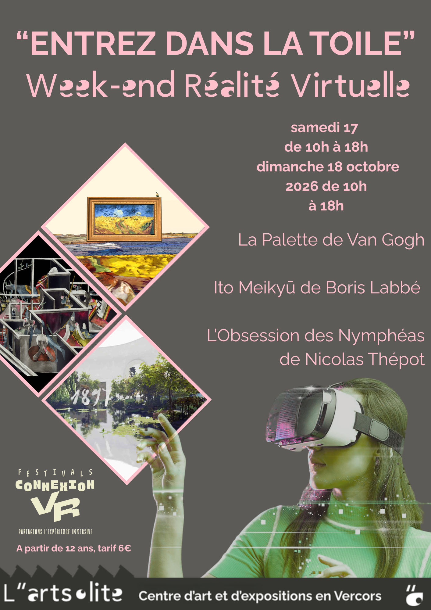 Entrez dans la Toile Deuxième session ! Week-end Réalité Virtuelle_Saint-Jean-en-Royans