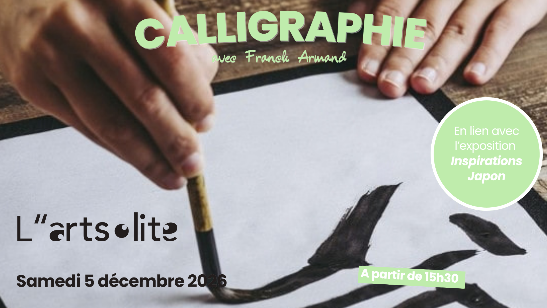 Atelier Calligraphie - Franck ARMAND_Saint-Jean-en-Royans