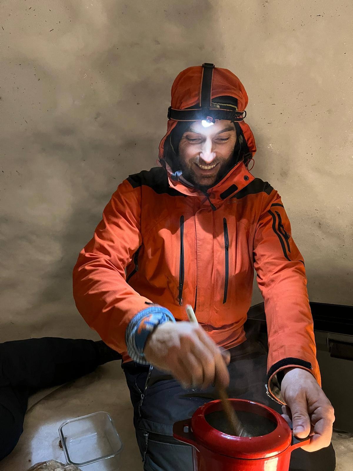 Fondue dans l'igloo