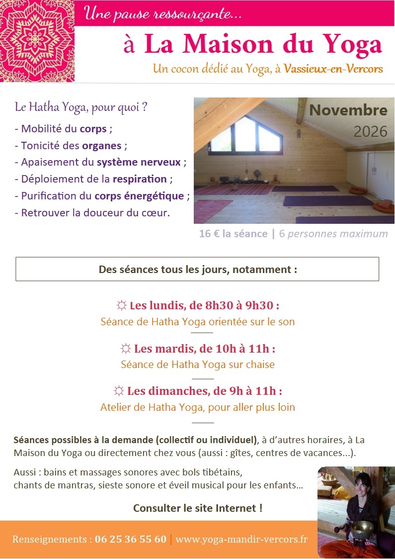 Atelier de Hatha Yoga_Vassieux-en-Vercors